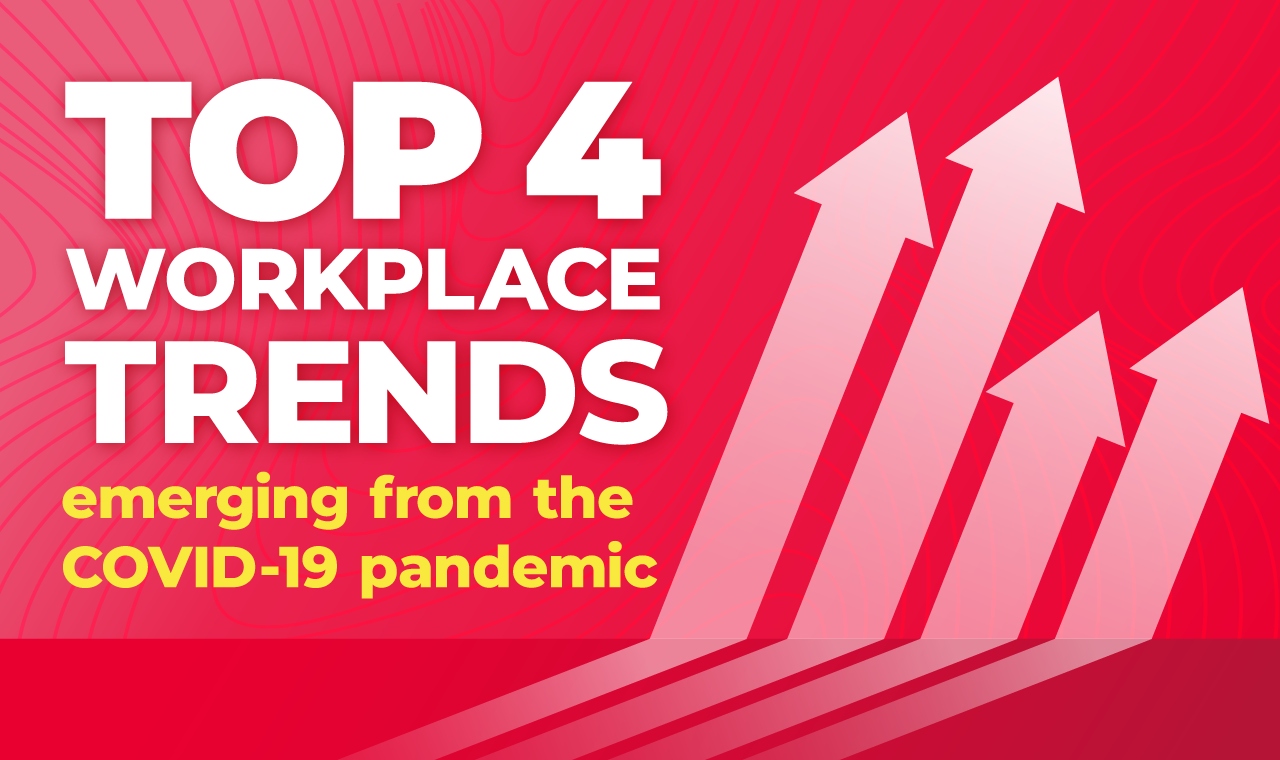 Top 4 workplace trends emerging from COVID-19 pandemic